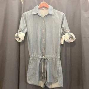 Denim Romper Size S